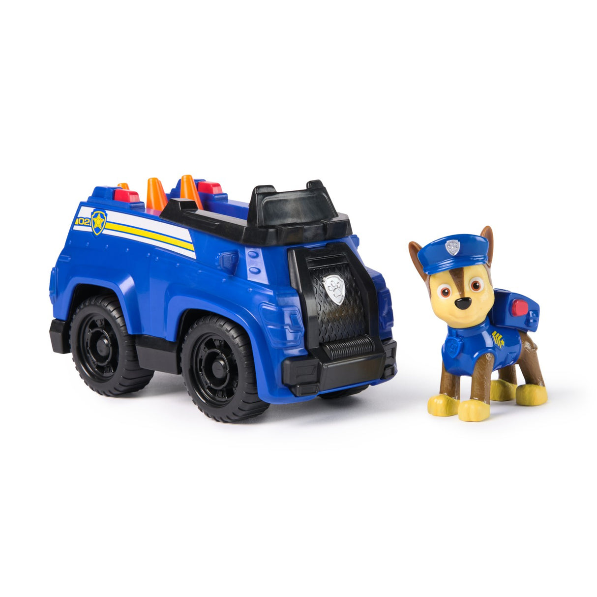 PATRULA CATELUSILOR SET VEHICUL DE BAZA PATROL CRUISER SI FIGURINA CHASE
