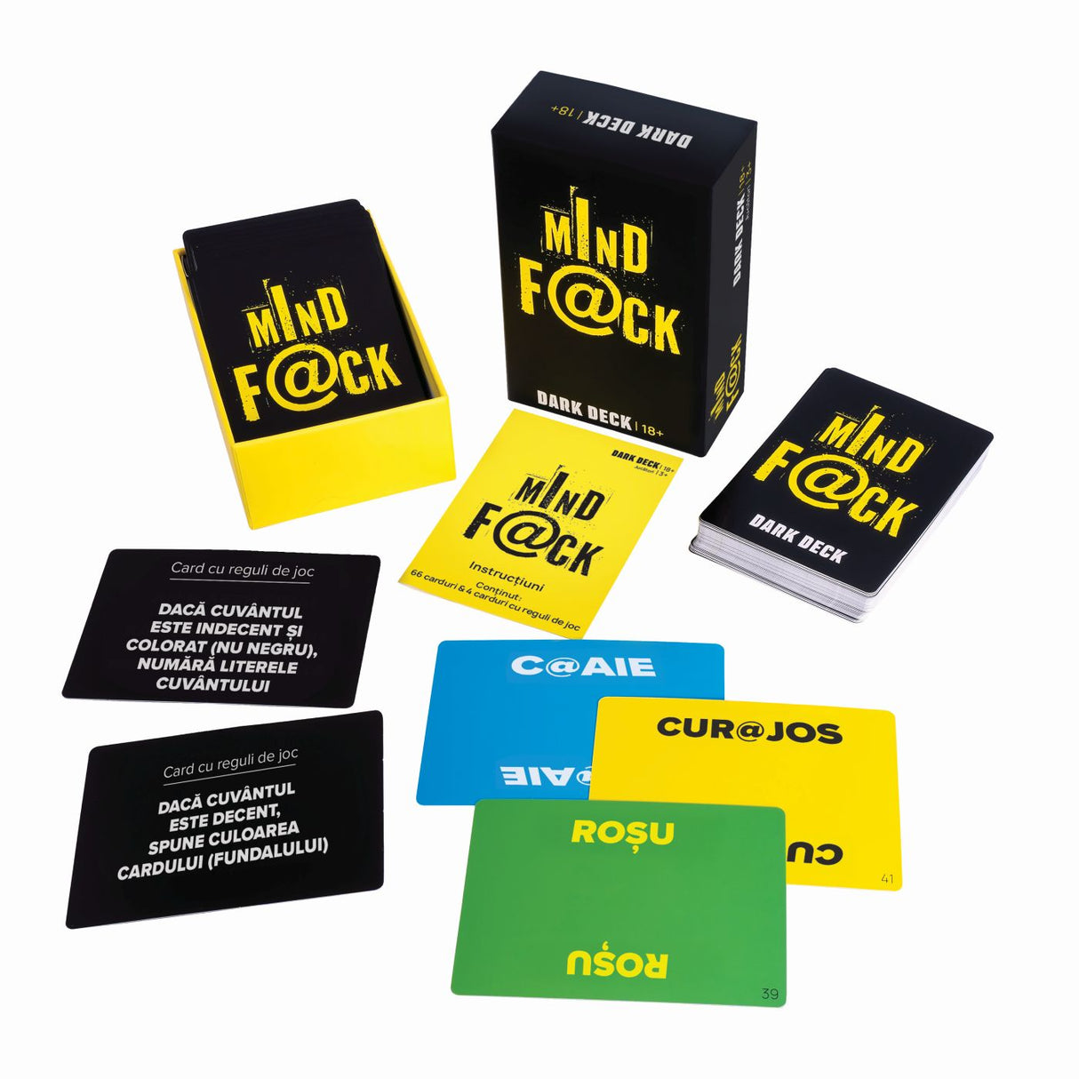 JOC DE CARTI DARK DECK MIND F@CK