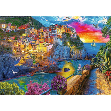 PUZZLE TREFL 1000 O PLIMBARE DE SEARA PRIN CINQUE TERRE