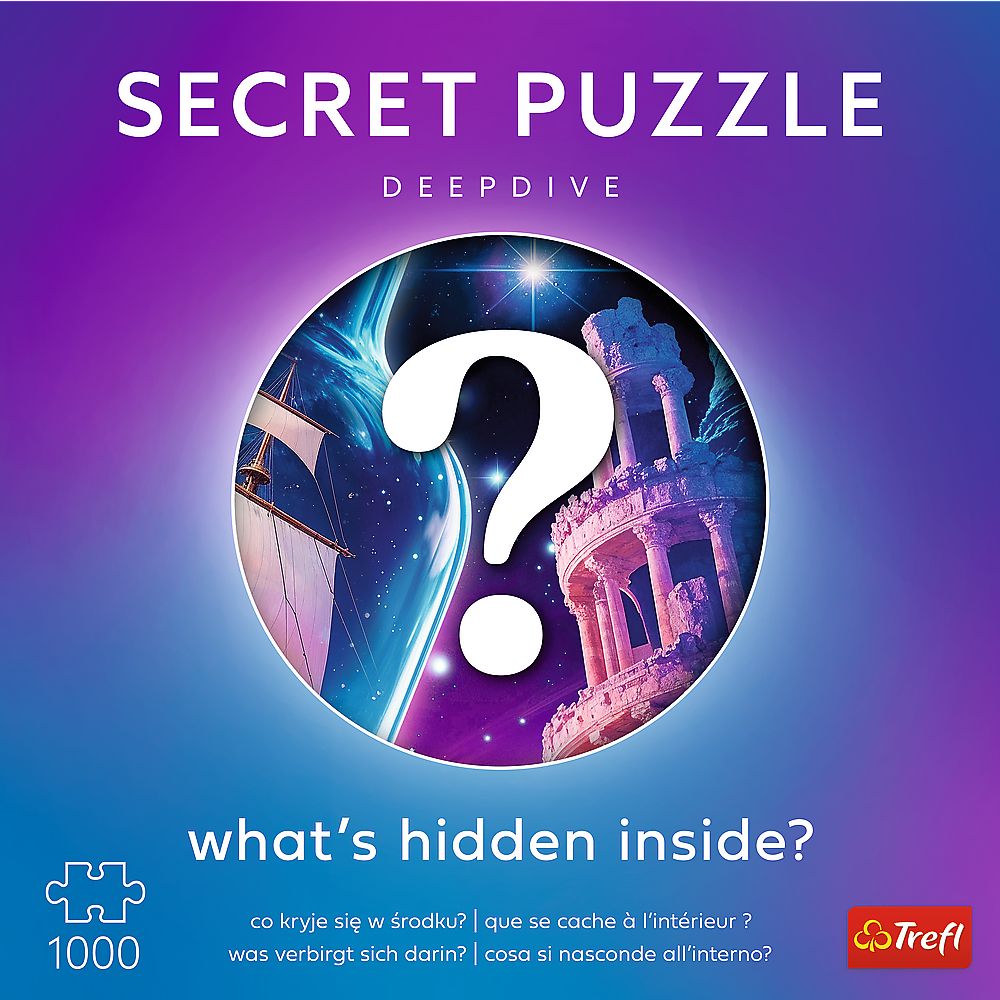 PUZZLE TREFL 1000 PREMIUM PLUS PUZZLE SECRET SCUFUNDARE IN ADANCIME