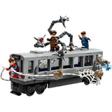 LEGO MARVEL LUPTA PE ACOPERISUL TRENULUI OMUL PAIANJEN SI DOC OCK 76321