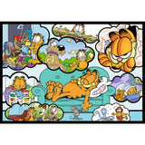 PUZZLE TREFL 4X250 LUI GARFIELD NU II PLACE ZIUA DE LUNI