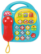 ABC TELEFON BEBE ALBASTRU