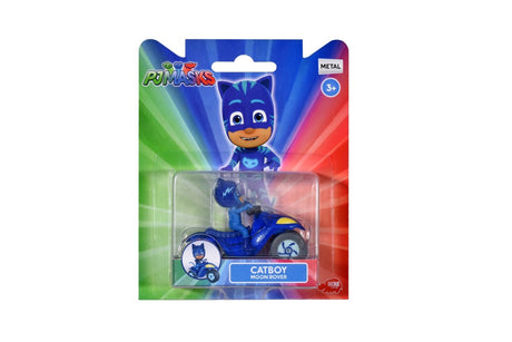 EROI IN PIJAMA VEHICUL CU FIGURINA CAT BOY MOON ROVER