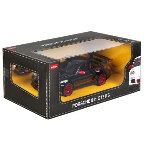 MASINA CU TELECOMANDA PORSCHE GT3 NEGRU CU SCARA 1 LA 14
