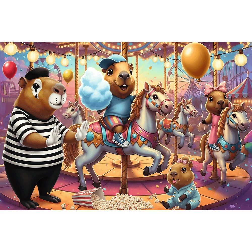 PUZZLE TREFL 100 CAPIBARA IN VACANTA
