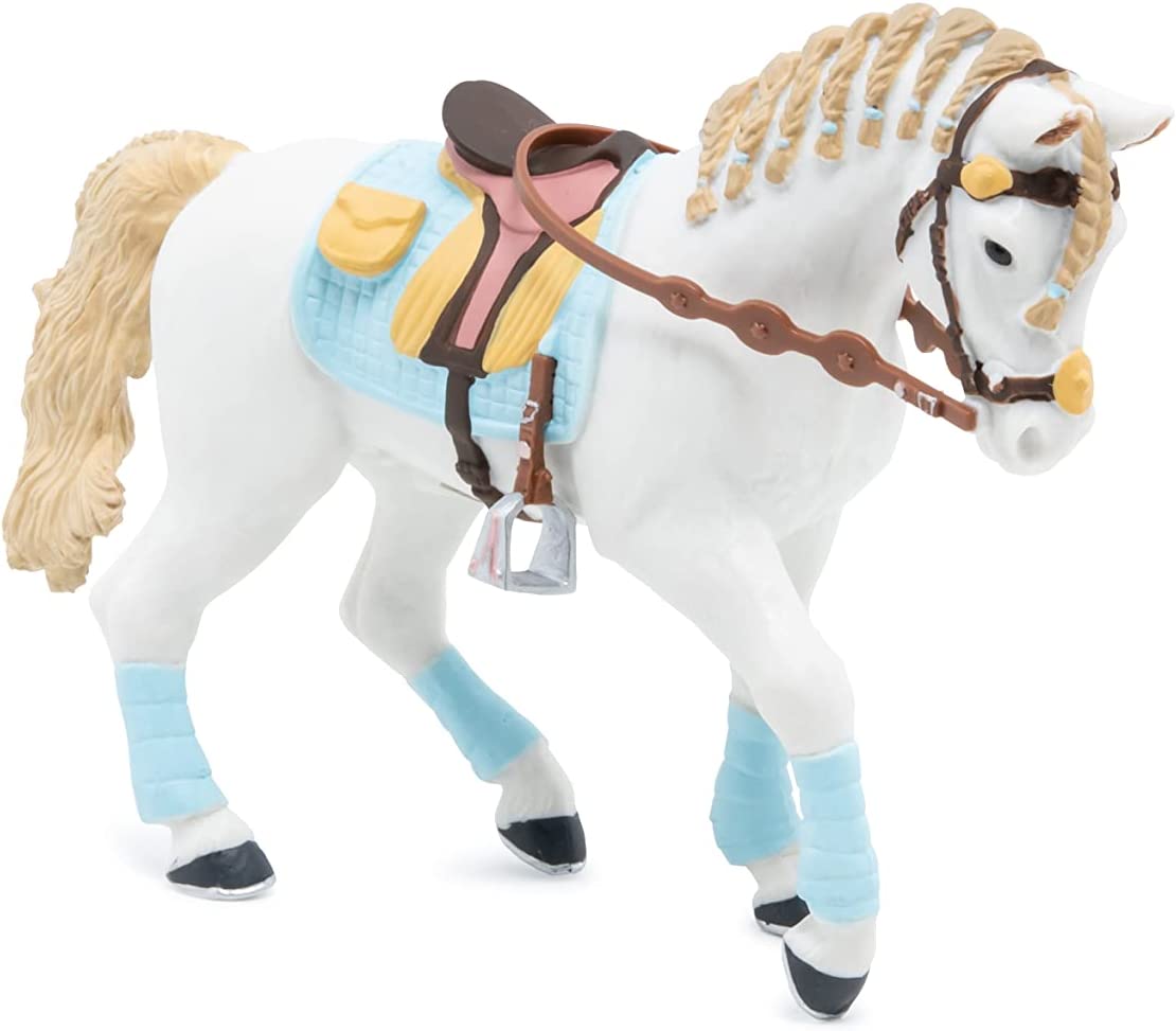 PAPO FIGURINA CAL DE ECHITATIE BLEU