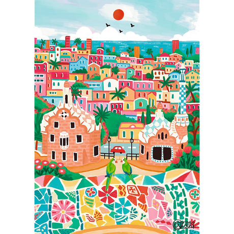 PUZZLE TREFL 1000 PREMIUM PLUS BARCELONA SPANIA