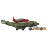 SET AVION SI MASINA HOT WHEELS SUPER RIGS TURBOLENCE TUG