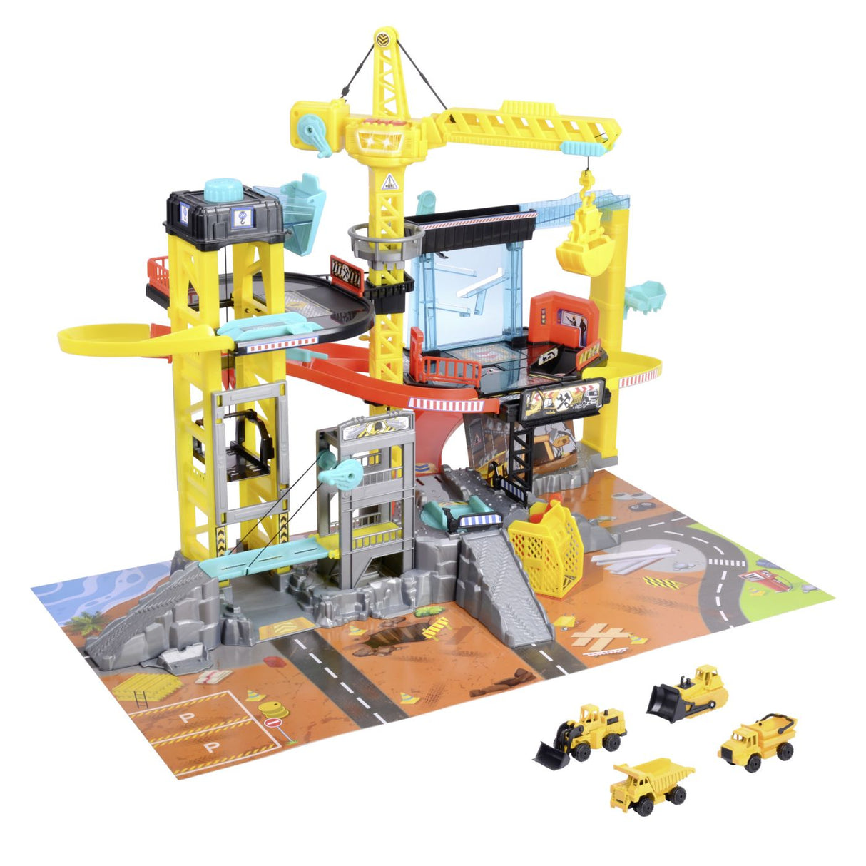 DICKIE TOYS SET DE CONSTRUCTII CU LUMINI SI SUNETE