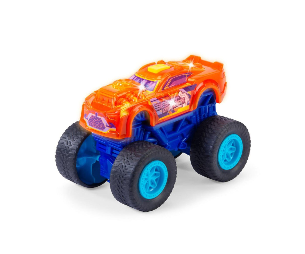 DICKIE MASINA DE TEREN BEAT CRUSHER CU LUMINI SI SUNETE 17CM