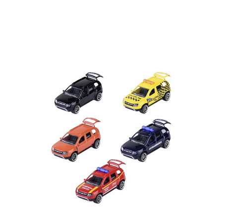 MAJORETTE DACIA DUSTER SET 5 MASINUTE SCARA 1:64