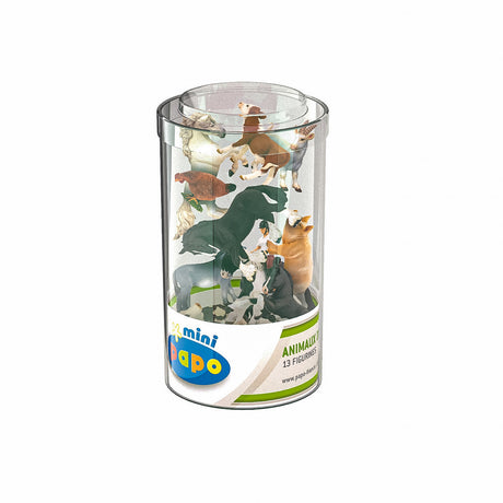 PAPO FIGURINA SET 13 MINIFIGURINE ANIMALE FERMA