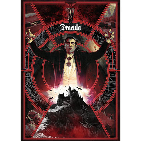 PUZZLE TREFL 1000 PREMIUM PLUS UNIVERSAL MONSTERS SALA GROAZEI DRACULA