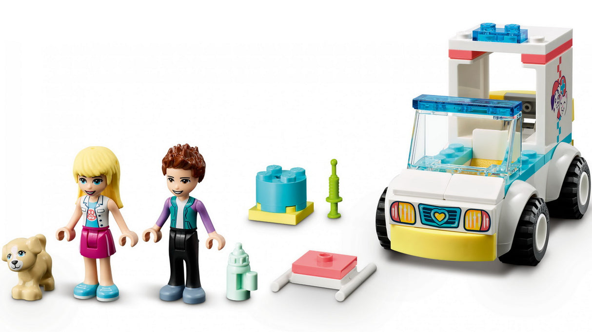LEGO FRIENDS AMBULANTA CLINICII ANIMALUTELOR 41694