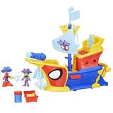 SPIDEY SI PRIETENII LUI UIMITORI MARVEL WATER WEBS NAVA PIRATILOR CU BULE