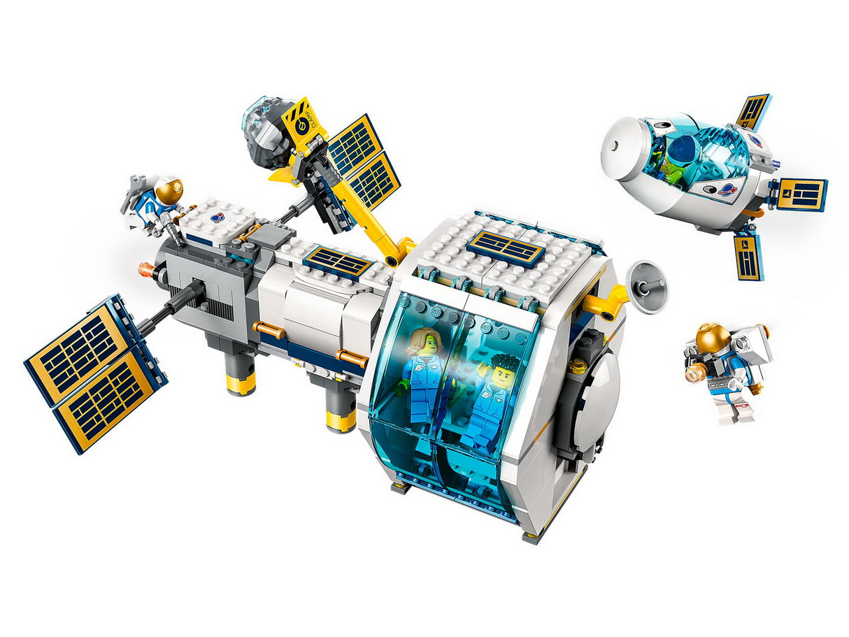 LEGO CITY STATIE SPATIALA SELENARA 60349