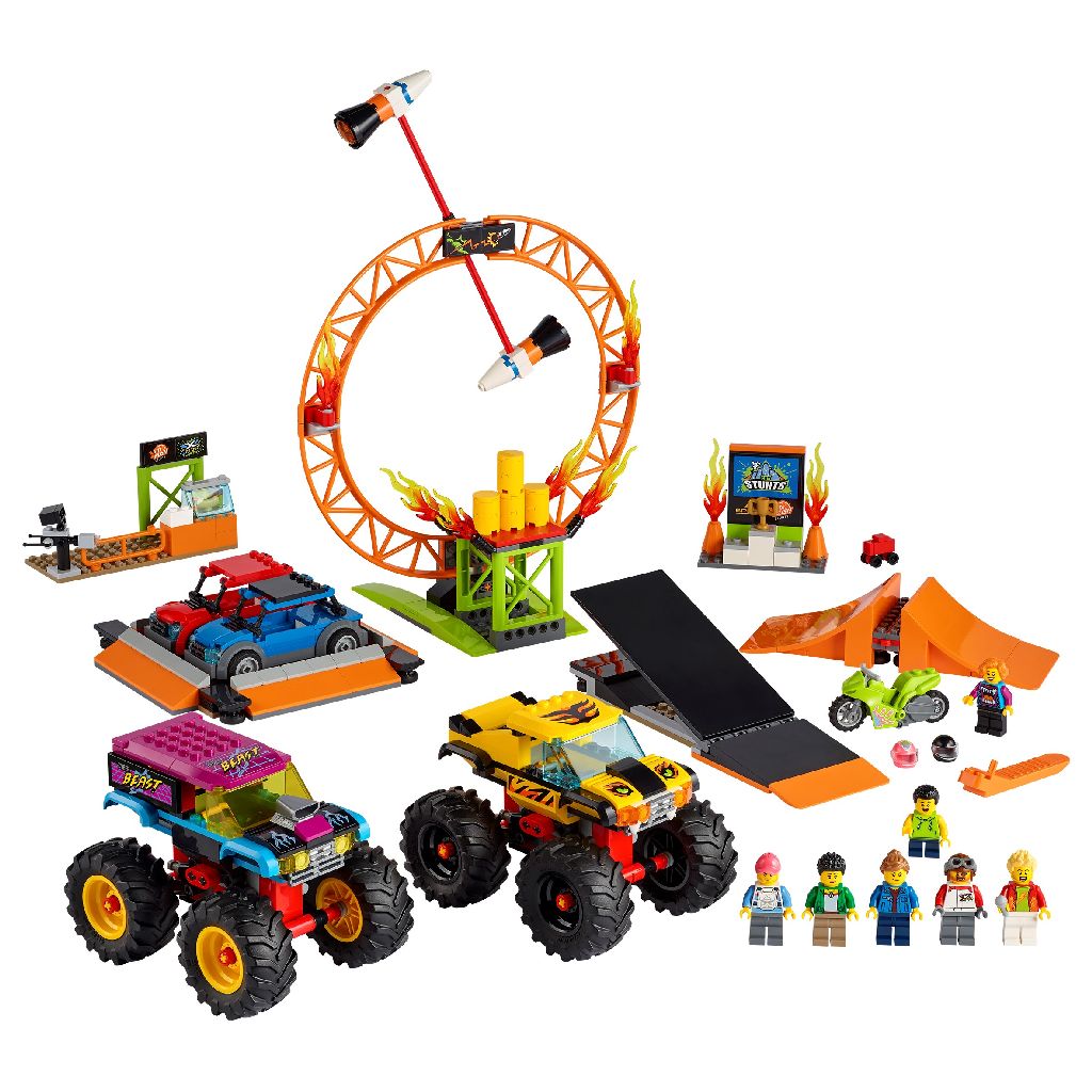 LEGO CITY ARENA DE CASCADORII 60295