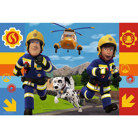 PUZZLE TREFL 100 POMPIERUL SAM MEREU DE AJUTOR