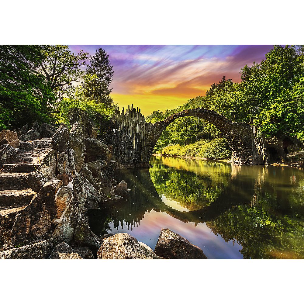 PUZZLE TREFL 1000 PREMIUM PLUS PHOTO ODYSSEY PODUL RAKOTZ DIN KROMLAU GERMANIA