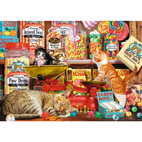 PUZZLE TREFL 1000 PISICI SI DULCIURI