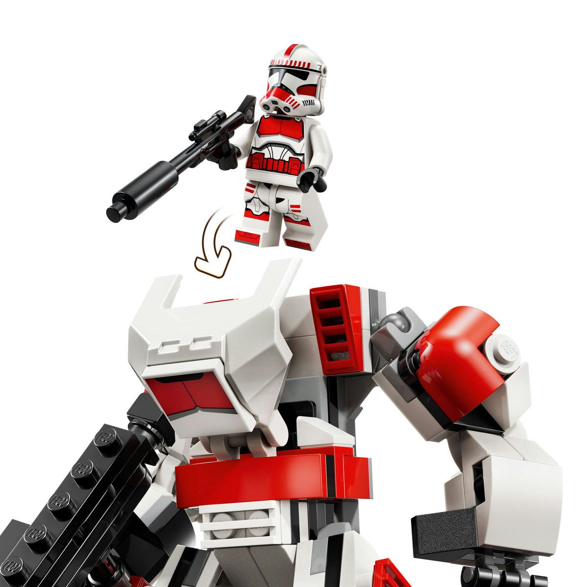 LEGO STAR WARS ROBOT SOLDAT CLONA DE SOC 75448