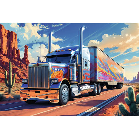 PUZZLE TREFL 160 CAMION PE DRUM