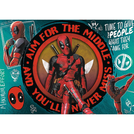 PUZZLE TREFL 1000 PREMIUM PLUS MARVEL DEADPOOL SI WOLVERINE