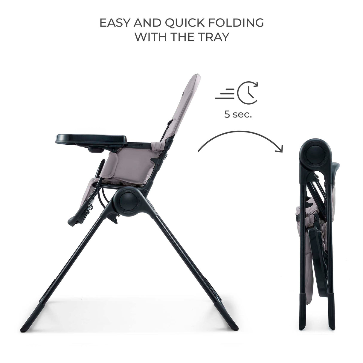 SCAUN DE MASA KINDERKRAFT BINCI, GREY