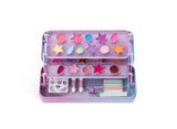 MARTINELIA LITTLE UNICORN TRUSA DE MACHIAJ IN CUTIE DE METAL CU 3 COMPARTIMENTE