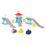 PATRULA CATELUSILOR SET DE JOACA TURN MINI DELUXE CU FIGURINE SI MASINUTE