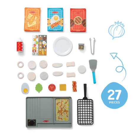 MELISSA AND DOUG SET DE JOACA GRATAR CU SCHIMBAREA CULORII WATER WOW