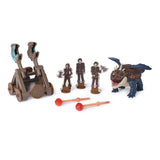 CUM SA ITI DRESEZI DRAGONUL INCERCAREA FLACARII SET DE JOACA CATAPULTA EXPLOZIE SI DRAGONUL GRONCKLE