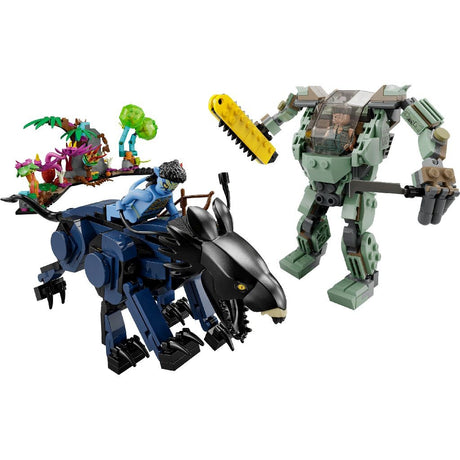 LEGO AVATAR NEYTIRI SI THANATOR CONTRA ROBOTUL AMP QUARITCH 75571