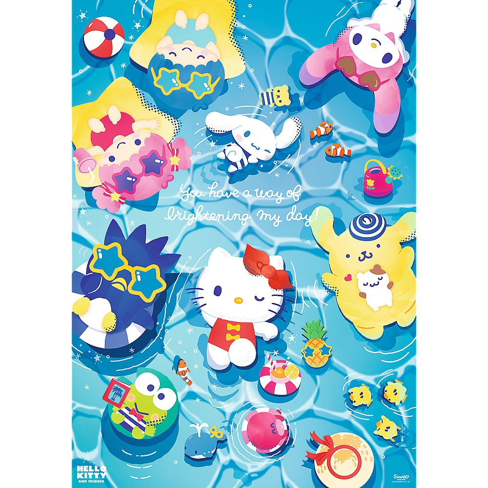 PUZZLE TREFL 1000 PREMIUM PLUS HELLO KITTY RELAXARE DE VARA