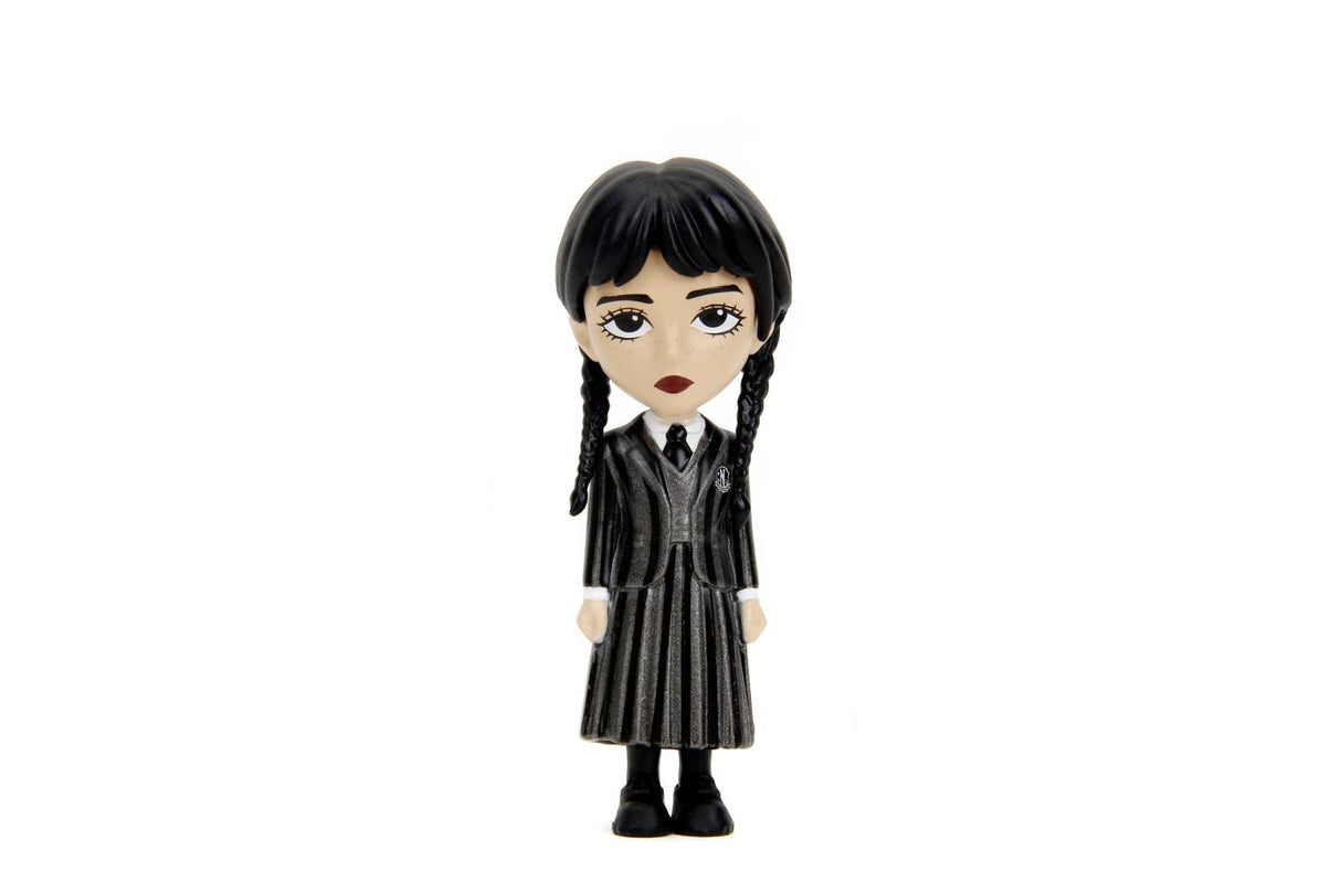 JADA WEDNESDAY SET 4 FIGURINE METALICE 6.5CM