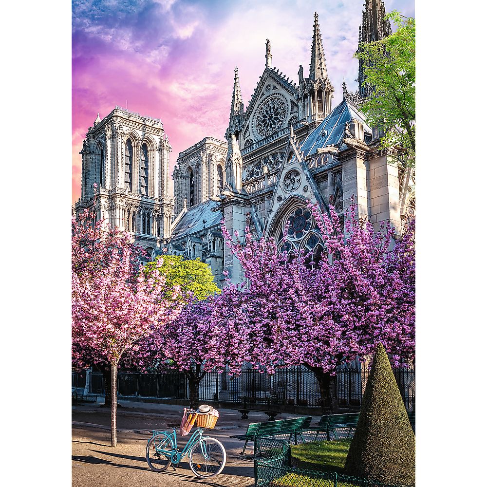 PUZZLE TREFL 1000 PREMIUM PLUS PHOTO ODYSSEY CATEDRALA NOTRE DAME PARIS