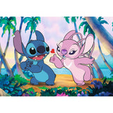 PUZZLE TREFL 1000 PREMIUM PLUS DISNEY LILO SI STITCH ANGEL SI STITCH LA PLIMBARE