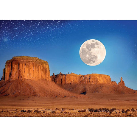 PUZZLE TREFL 1000 COLECTIA SUA LUNA IN DESERT POSTER INCLUS