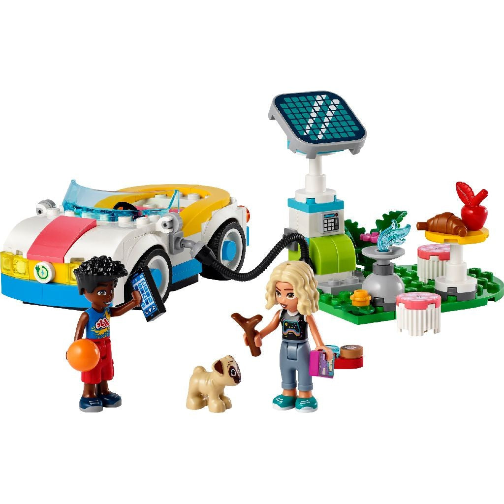 LEGO FRIENDS MASINA ELECTRICA SI INCARCATOR 42609