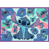 PUZZLE TREFL 4X250 DISNEY UIMITORUL STITCH