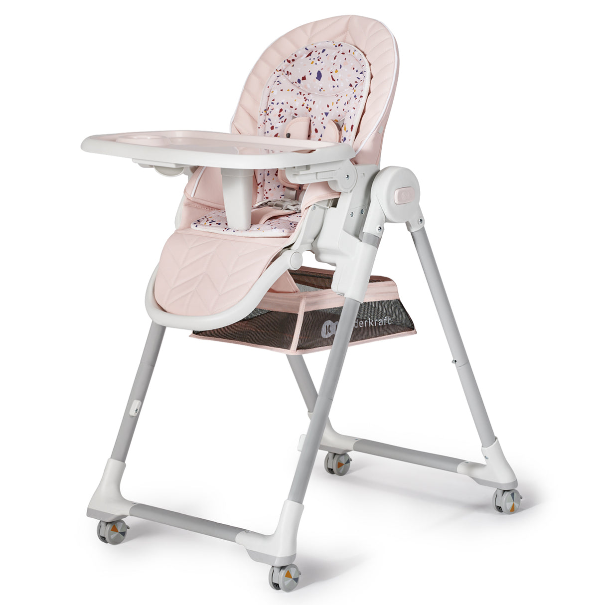 SCAUN DE MASA KINDERKRAFT LASTREE,  2 IN 1, TRANSFORMABIL, PINK
