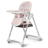 SCAUN DE MASA KINDERKRAFT LASTREE,  2 IN 1, TRANSFORMABIL, PINK