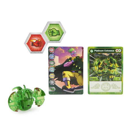 BAKUGAN S4 FIGURINA METALICA WARRIOR WHALE