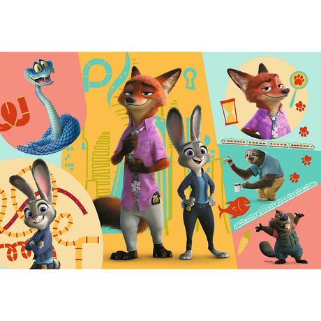 PUZZLE TREFL 160 DISNEY ZOOTROPOLIS IMPREUNA IN ZOOTOPIA