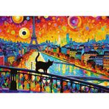 PUZZLE TREFL 1000 PISICA DIN PARIS