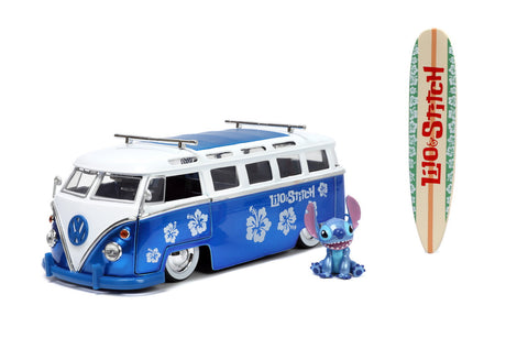 JADA AUTOBUZ METALIC SI FIGURINA STITCH SCARA 1:24