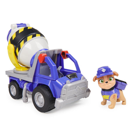 PATRULA CATELUSILOR RUBBLE SI ECHIPA VEHICUL DE BAZA MIX