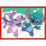 PUZZLE TREFL 4IN1 DISNEY LILO SI STITCH DE CRACIUN