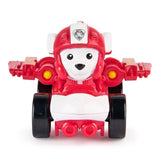 PATRULA CATELUSILOR PUP SQUAD RACERS AIR RESCUE VEHICUL METALIC MARSHALL SCARA 1 LA 55